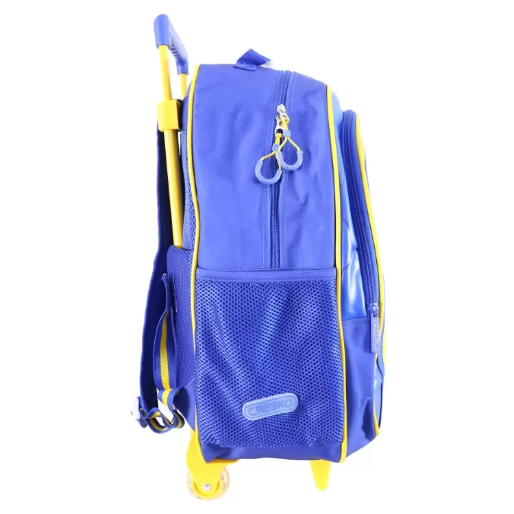Mochila Escolar Cresko 2026 Boca Juniors 18" con Carro Art.BO611